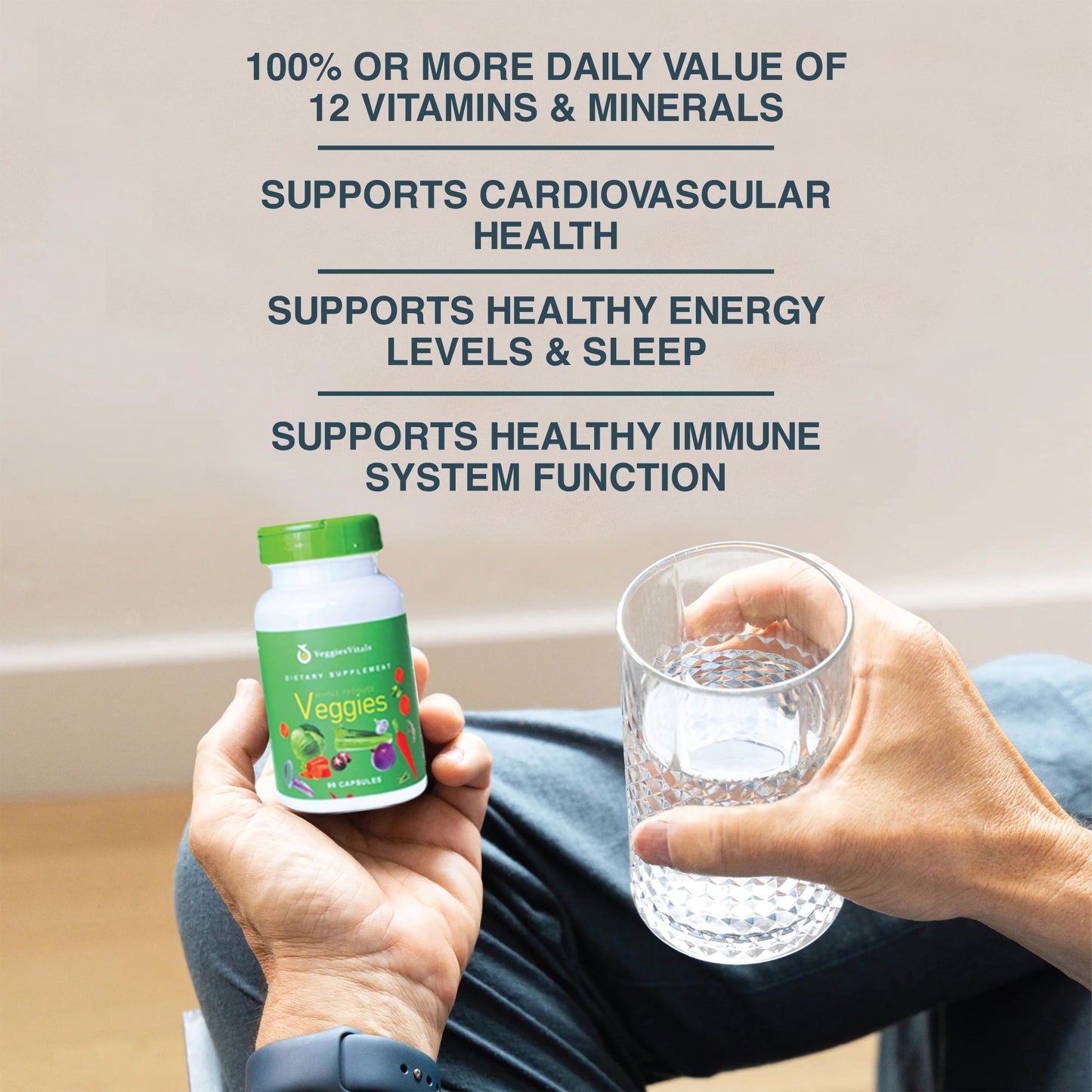 Fruits & Veggies Capsules Supplements (Pack of 2)