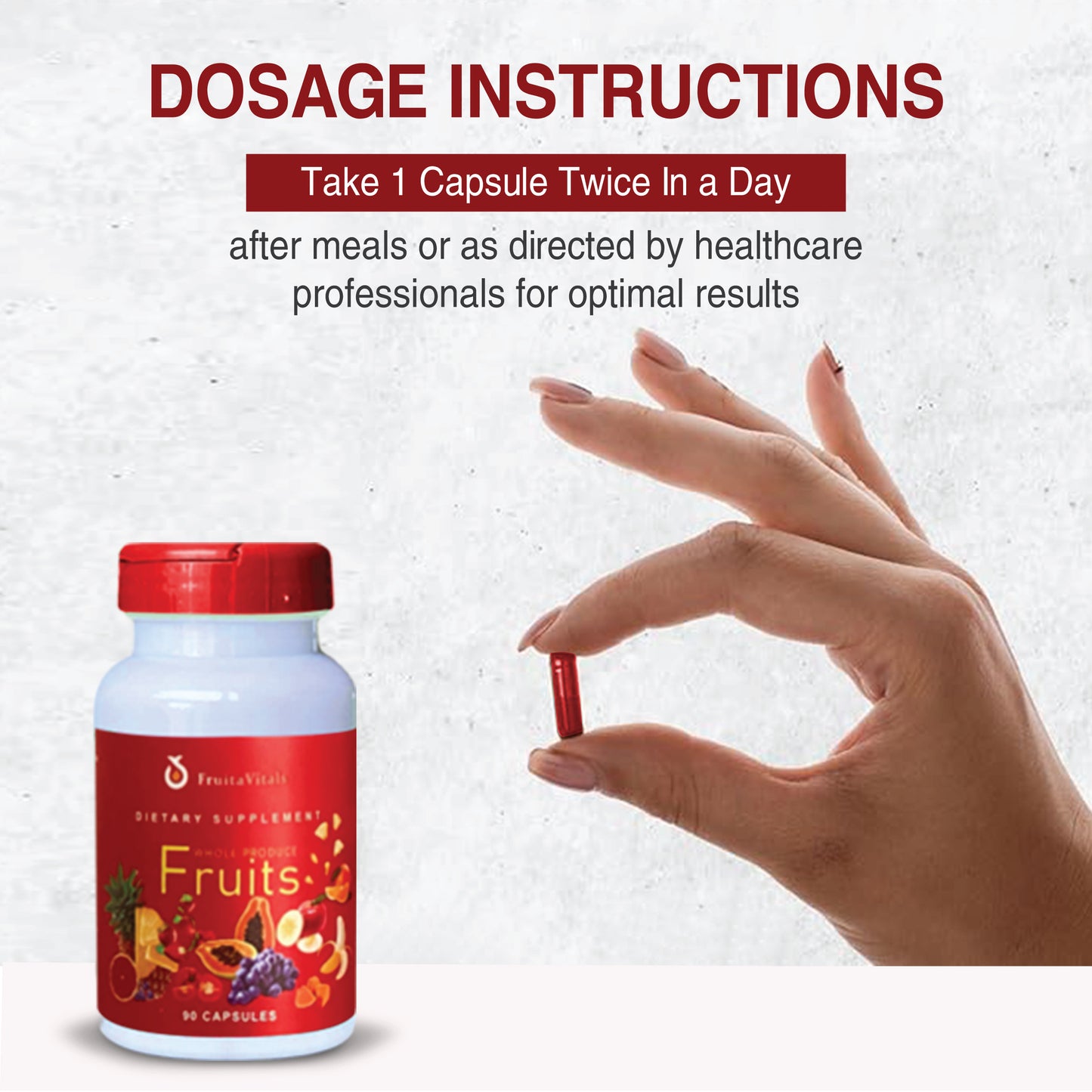 FruitaVitals Fruits & Veggies Supplements (Pack of 4)