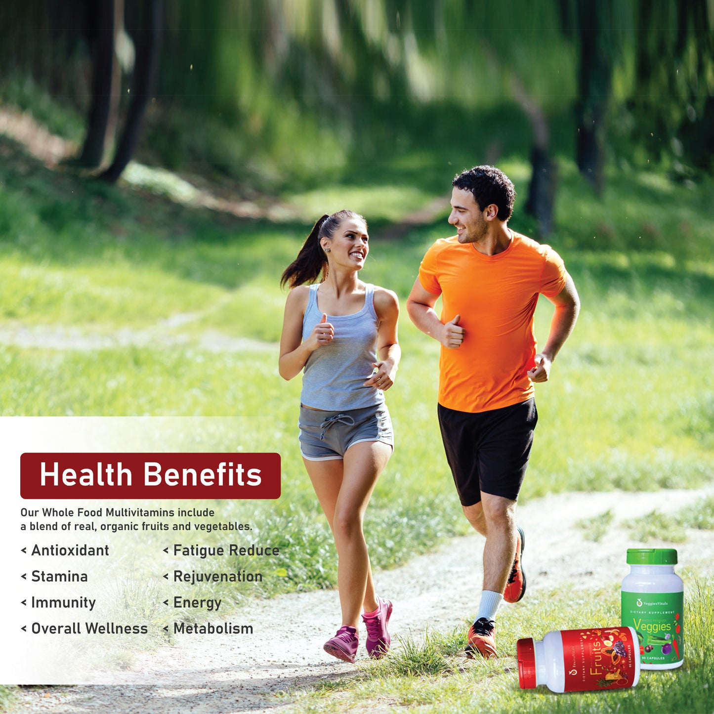 Fruits & Veggies Capsules Supplements (Pack of 2)