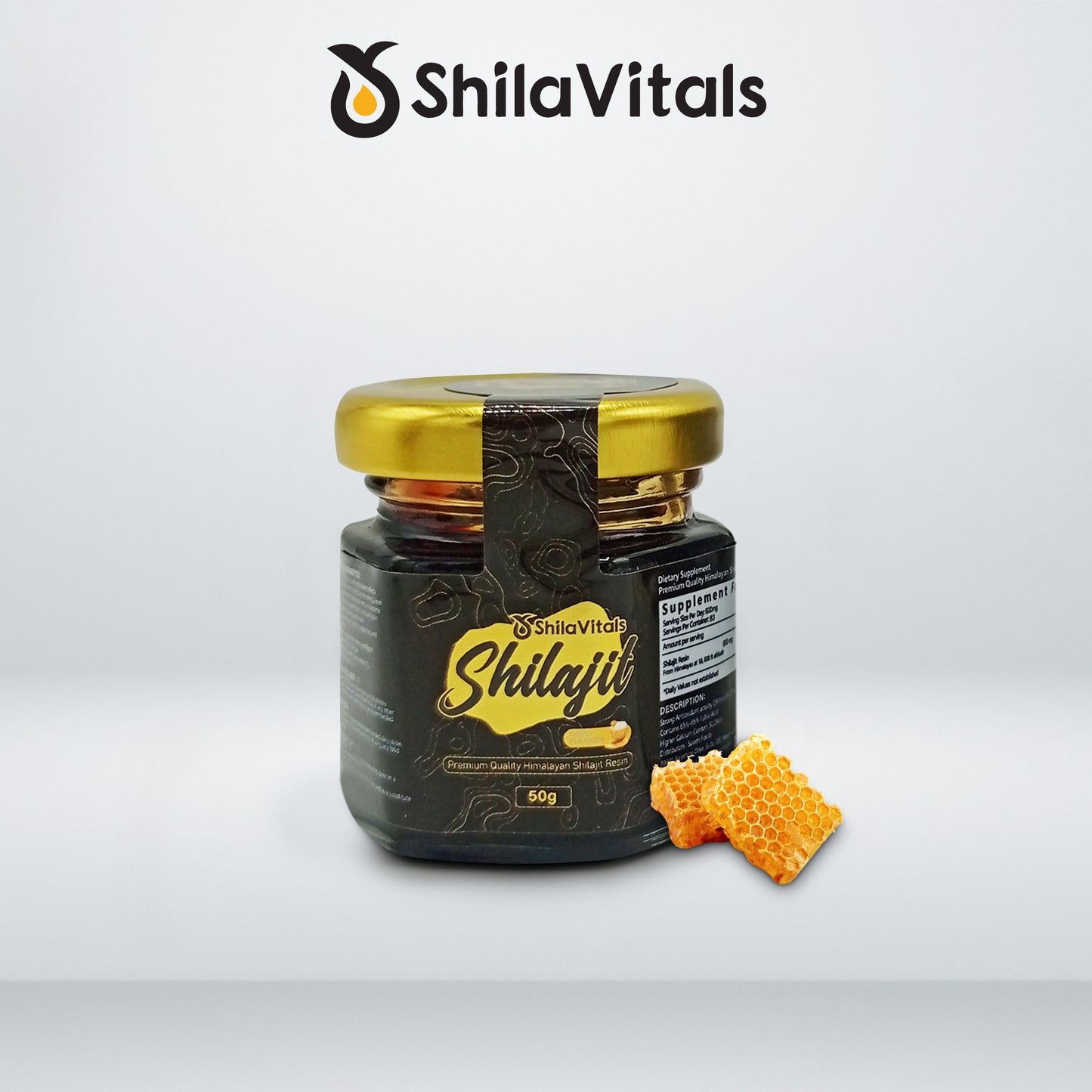 Premium Quality Himalayan Shilajit Resin Delicious Honey Flavour