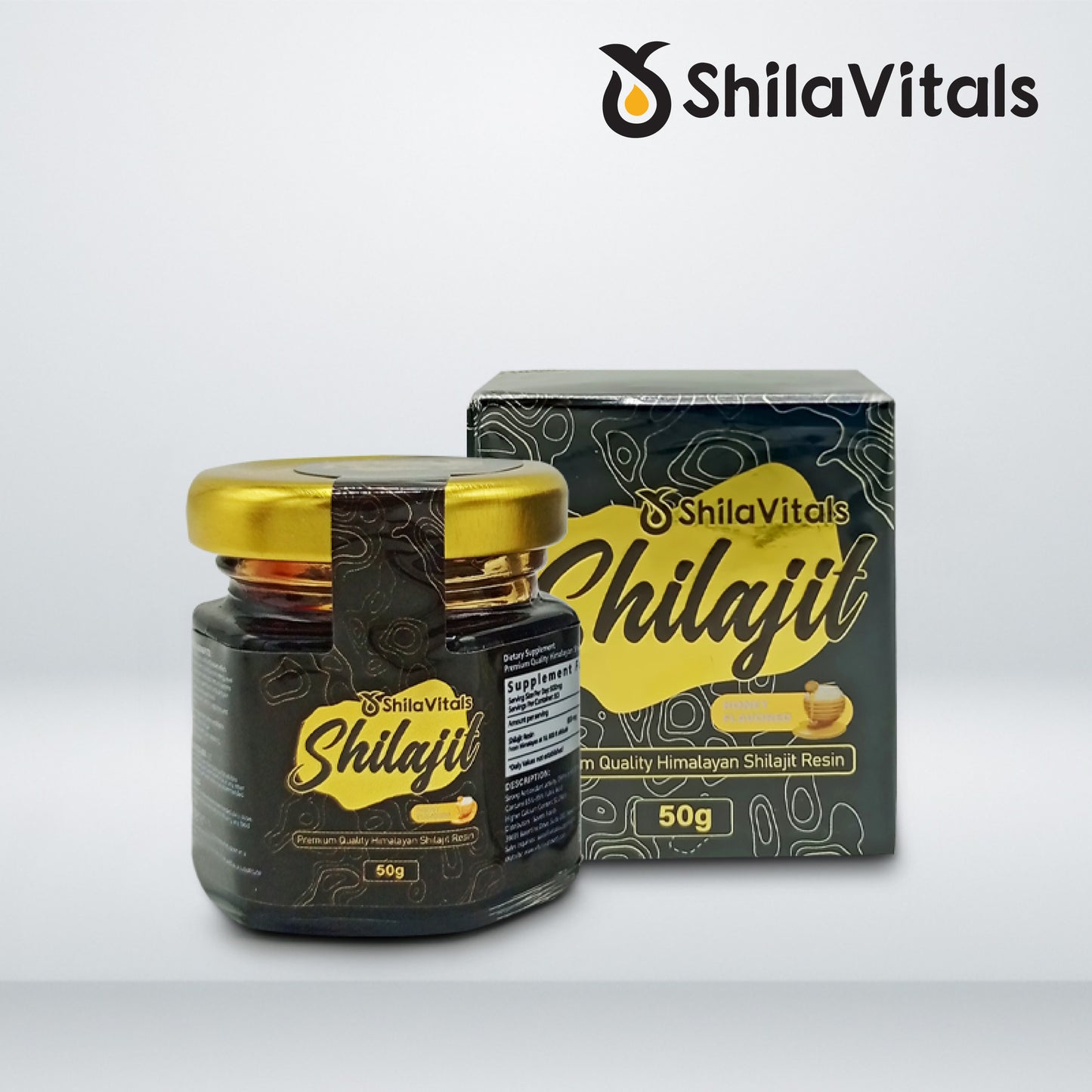 Premium Quality Himalayan Shilajit Resin Delicious Honey Flavour