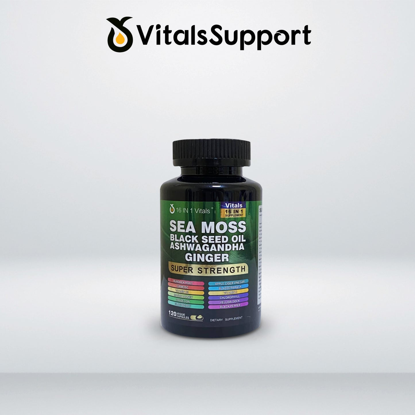 Sea Moss Black Seed Oil Capsules