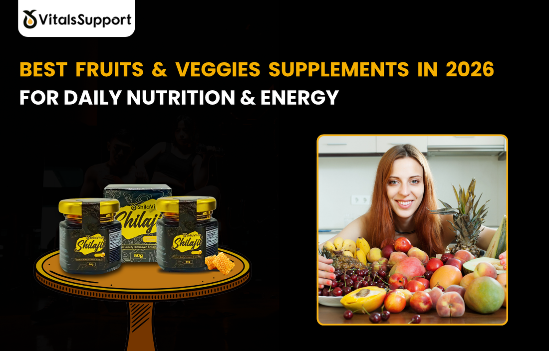 Best fruits and veggies supplements in 2026 for daily nutrition and energy - Vitals Support.
