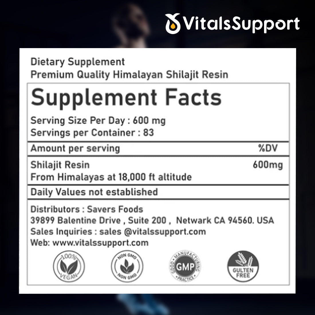 Premium Shilajit Resin – Natural Power Boost