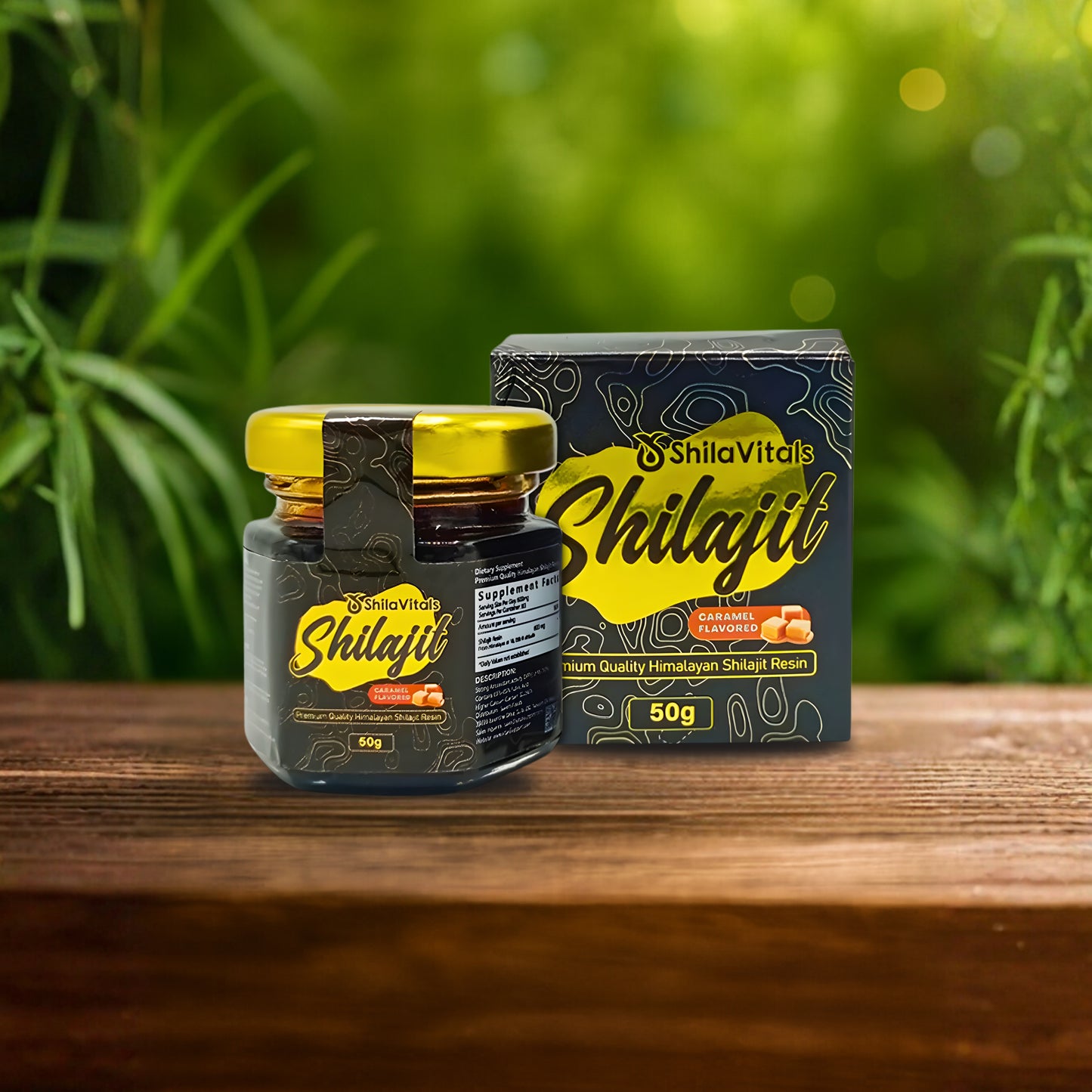 Premium Quality Himalayan Shilajit Resin – Delicious Caramel Flavour