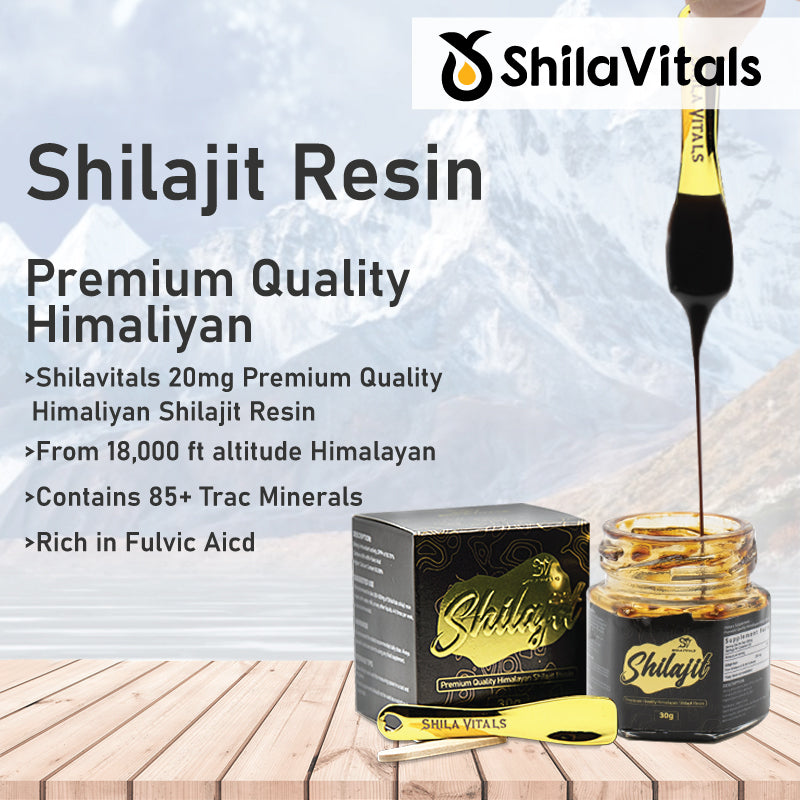 Premium Quality Himalayan Shilajit Resin Daily Dose of Ancient Wellness