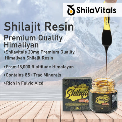 Premium Quality Himalayan Shilajit Caramel Delicious Honey Flavour