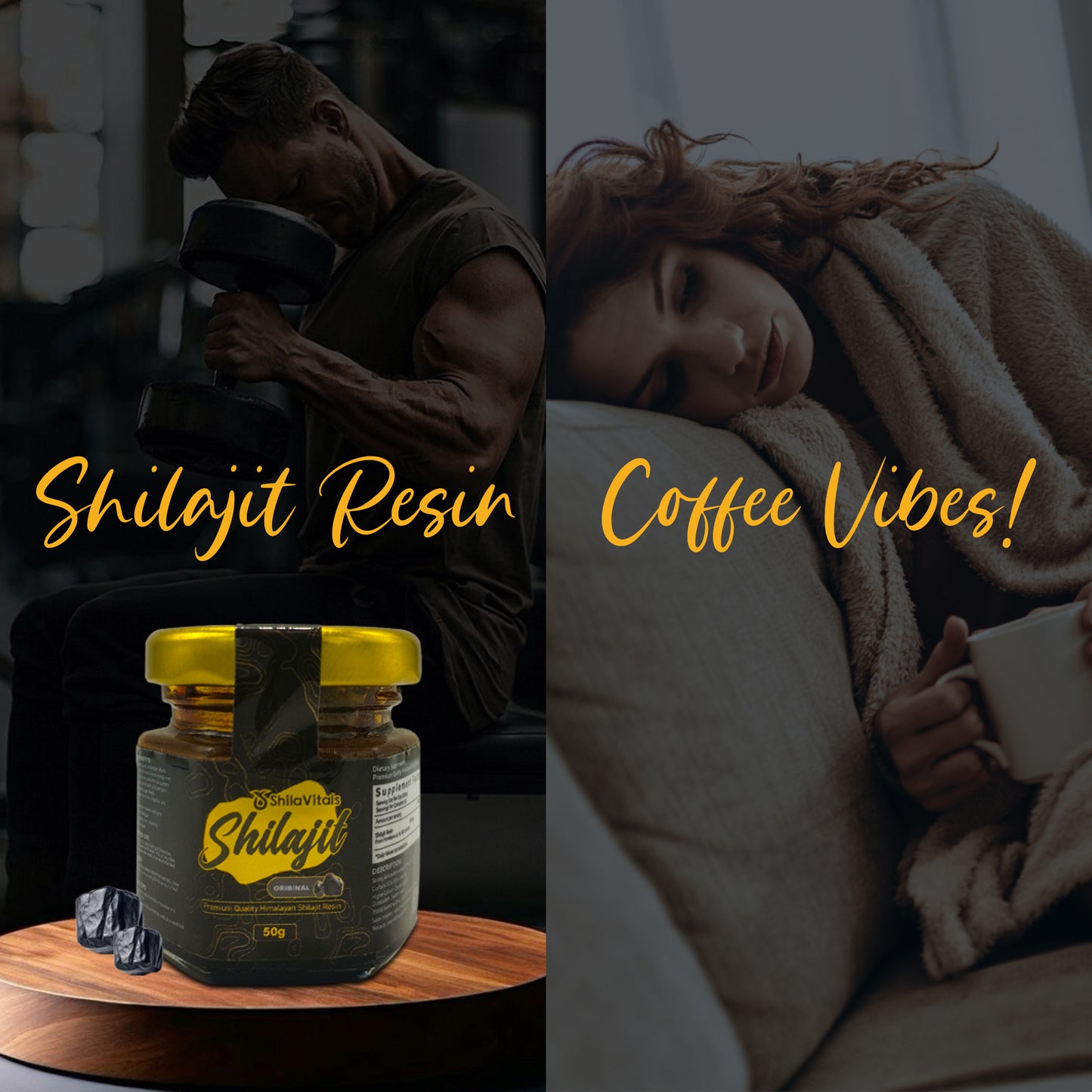 ShilaVitals Himalayan Shilajit Resin natural energy and wellness supplement