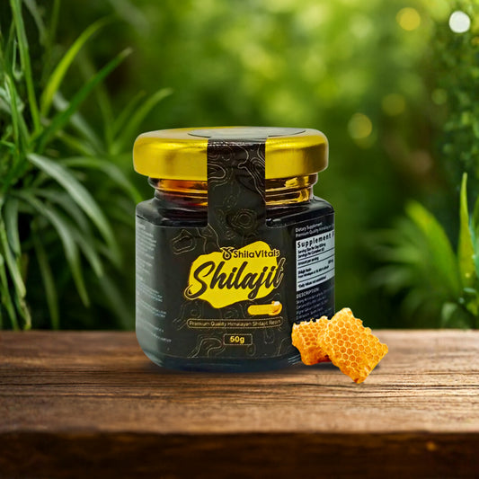 ShilaVitals Honey Shilajit Resin natural energy and wellness supplement