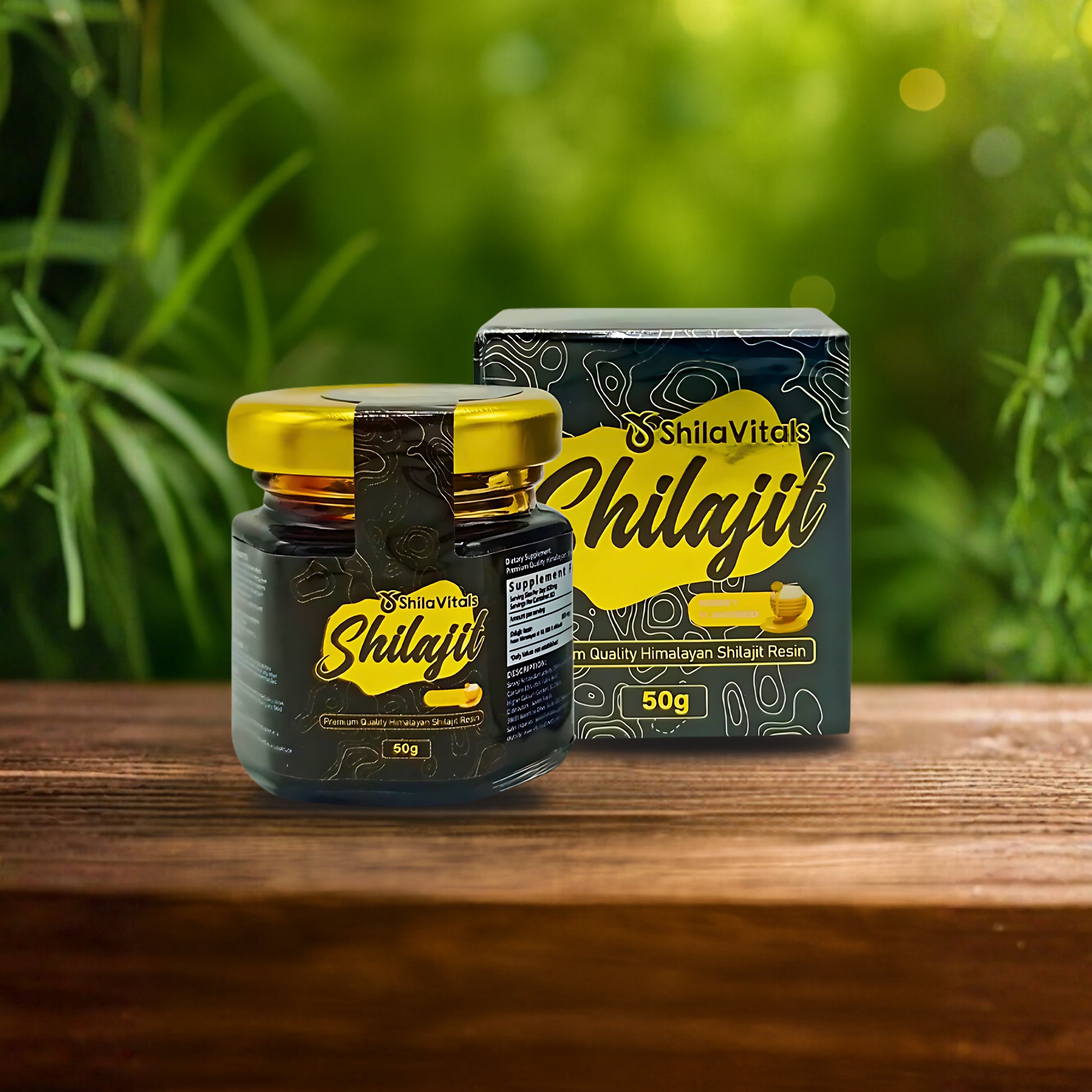 ShilaVitals Honey Shilajit Resin natural energy and wellness supplement
