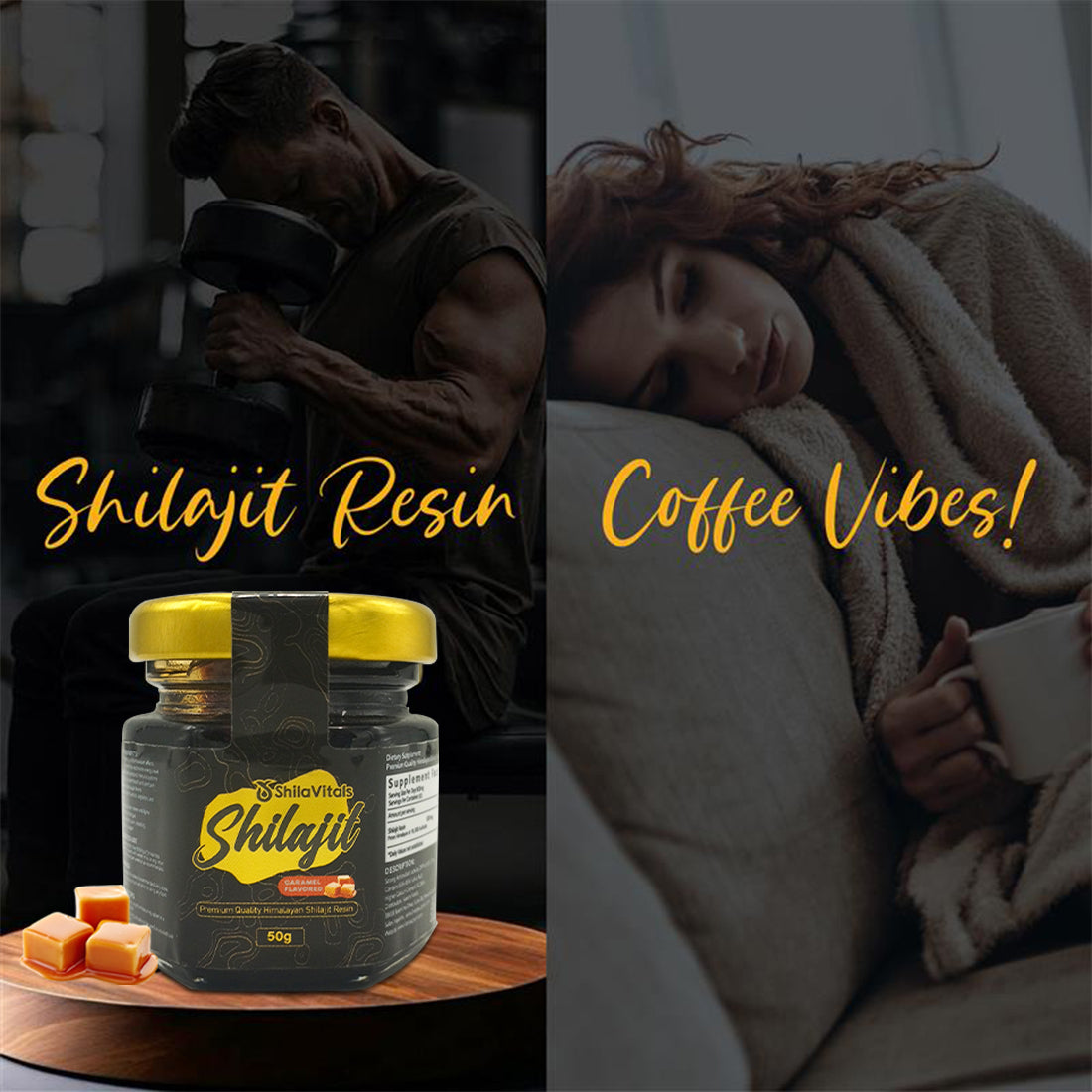 Premium Quality Himalayan Shilajit Resin – Delicious Caramel Flavour